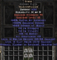 LEGACY Stone Archon Plate Eth Bugged 250-269 Ed Europe NON Ladder