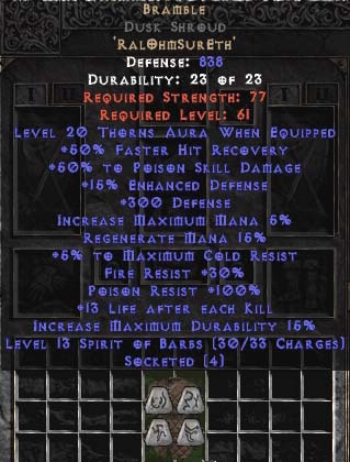 Bild 1 von Bramble Dusk Shroud 50 Psd Softcore Resurrected NL