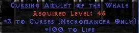 Bild 1 von Amulet 3 Curses 100 Life Softcore Resurrected NL