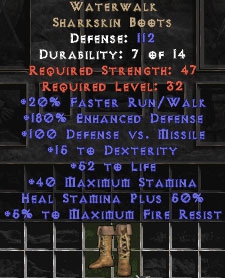 Bild 1 von LEGACY Waterwalk Europe Non Ladder  / (Stats) 65 Life 210 Edef Upg 173-200 Defense