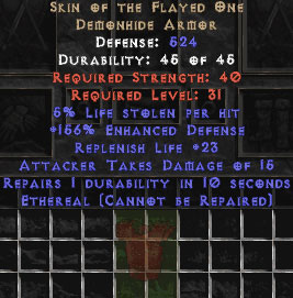 Bild 1 von LEGACY Skin Of The Flayed One ETH Random Europe NON Ladder