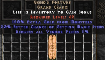 Bild 1 von LEGACY Gheeds Fortune Europe Non Ladder  / (Stats) 40 MF 140-159 EG 15 Price Reduce