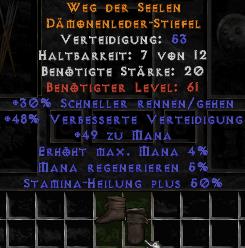 Bild 1 von LEGACY Crafted Mana Boots Europe Softcore Non Ladder
