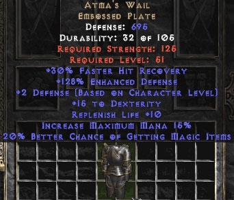Bild 1 von LEGACY Atmas Wail Europe Softcore Non Ladder  / (Stats) 160ED Perfect
