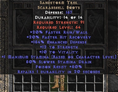 Bild 1 von LEGACY Sandstorm Trek Europe Non Ladder  / (Stats) 15 Vita 15 Str