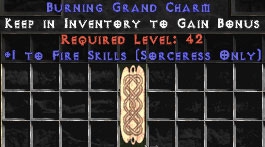 Bild 1 von LEGACY Sorc Fire Skiller Europe Non Ladder  / (Stats) 4-5 Dex