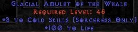 Bild 1 von Amulet 3 Cold Skills 100 Life Softcore Resurrected NL
