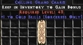 Bild 1 von LEGACY Sorc Cold Skiller Europe Non Ladder  / (Stats) 4-5 Dex