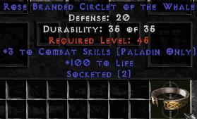Bild 1 von LEGACY 3 Pala Combat 100 Life 2 Sock Circlet Europe NON Ladder
