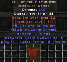 Bild 1 von Skin Of The Flayed One 7LL 190ED Softcore Resurrected Ladder
