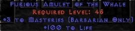 Bild 1 von Amulet 3 Masteries 100 Life Softcore Resurrected NL