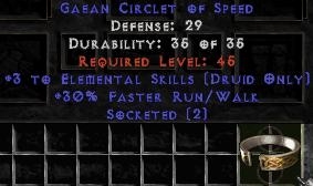 Bild 1 von LEGACY 3 Elemental 30 Frw 2 Sock Circlet Europe NON Ladder