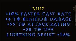 Bild 1 von LEGACY Rare Caster Ring Europe Softcore Non Ladder