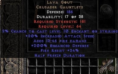 Bild 1 von Lava Gout 200Ed Upg 204 Def Perfect Softcore Resurrected Ladder