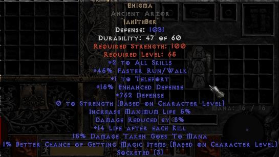 Bild 1 von LEGACY Enigma Ancient Armor NonSup 750-769DEF Europe Softcore Ladder