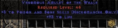 Bild 1 von LEGACY 3 Poison and Bone Skills 90-99 Life Europe NON Ladder