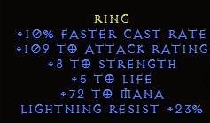 Bild 1 von LEGACY Rare Caster Ring LLD Europe Softcore Non Ladder