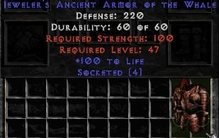 Bild 1 von LEGACY Jewelers Ancient Armor Of The Whale Europe NON Ladder