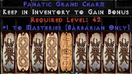 Bild 1 von LEGACY 9x Barb Mastery Skiller Europe Non Ladder  / (Stats) 10-20 Life