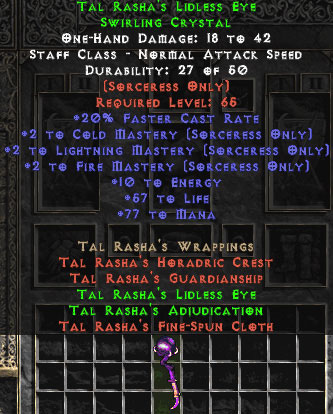 Bild 1 von Set Tal Rashas Lidless Eye Random Hardcore Resurrected Ladder