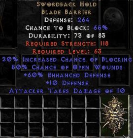 Bild 1 von Swordback Hold Upg 60Ed 245-269 Def Softcore Resurrected NON Ladder