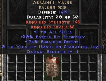 Bild 1 von Arkaines Valor 1 Skill Hardcore Resurrected Ladder