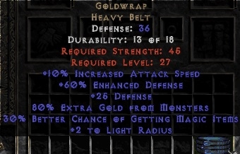 Bild 1 von Goldwrap 80 Extragold 60Edef Perfect Softcore Resurrected Ladder