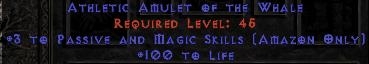 Bild 1 von Amulet 3 Passive and Magic 100 Life Softcore Resurrected NL