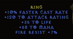 Bild 1 von LEGACY Rare Caster Ring Europe Softcore Non Ladder