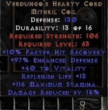 Bild 1 von Verdungos Hearty 15 DR 40 Vit 13 Repl Softcore Resurrected Ladder