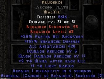 Bild 1 von LEGACY Prudence Archon Plate Eth Bugged Europe Softcore Ladder