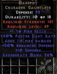 Bild 1 von Magefist 30Ed Upg 98 Def Perfect Softcore Resurrected Ladder