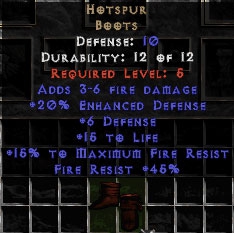 Bild 1 von LEGACY Hotspur Europe Non Ladder  / (Stats) 20 Edef Upg 70-79 Defense
