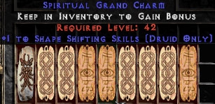 Bild 1 von LEGACY 9x Druid Shape Skiller Europe Non Ladder  / (Stats) 40 Life