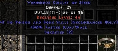 Bild 1 von LEGACY 3 Poison n Bone 30 Frw 2 Sock Circlet Europe NON Ladder