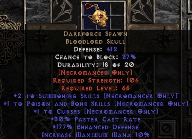 Bild 1 von LEGACY Darkforce Spawn Europe Non Ladder  / (Stats) 3 Summoning Skill