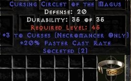 Bild 1 von LEGACY 3 Curses 20 Fcr 2 Sock Circlet Europe NON Ladder