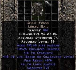 Bild 1 von Spirit Forge 160ED Perfect Softcore Resurrected Ladder