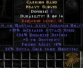 LEGACY Carrion Hand Rare LLD Gloves Europe Non ladder