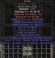 LEGACY Stone Archon Plate Eth Bugged 290 Ed Perfect Europe NON Ladder