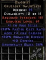 LEGACY Magefist 30Ed Upgraded 86-97 Def Europe Non Ladder