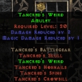 LEGACY Tancreds Battle Gear Europe Ladder  / (Items) Weird Amulet